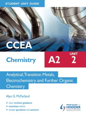 cover image of CCEA Chemistry A2 Student Unit Guide Unit 2